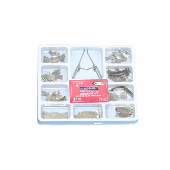 Dental Matrix Band Kit Dental Matrix with Springclip Sectional Matrix Band
