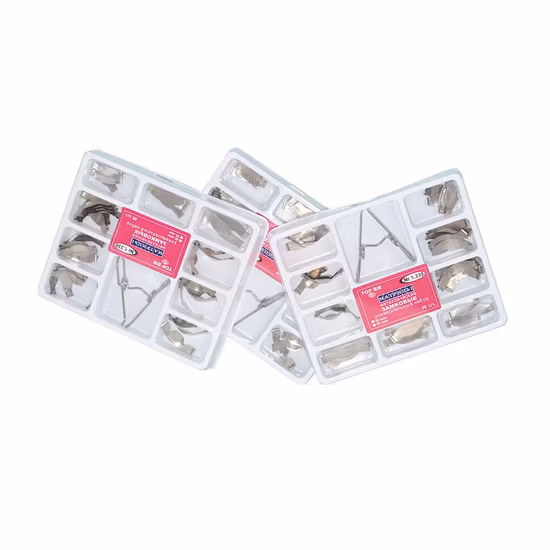 Contoured Dental Disposable Stainless Steel Matrix Band Forming Sheet Kit