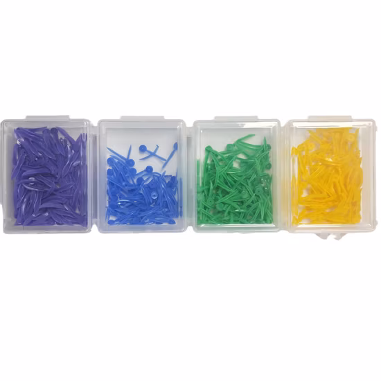 Dental Disposable Plastic Wedge with Holes