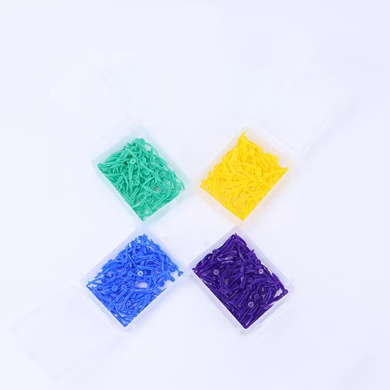 Single Use Plastic Dental Wedge Without Holes